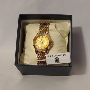 Montres Prestige Gold Colored Watch